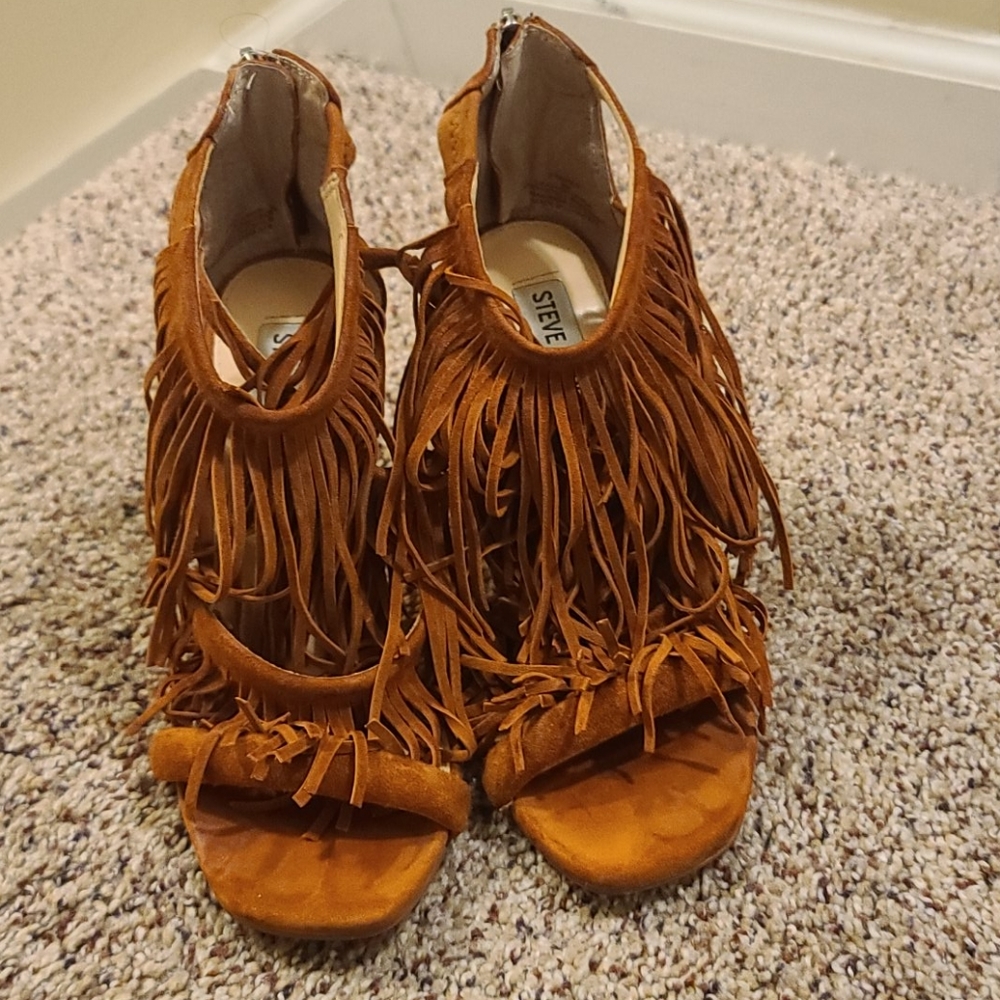 Fringed Sandals